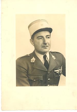 Général Raymond Mamier, alors Capitaine au 16e régiment de tirailleurs tunisiens