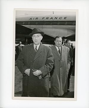 Pierre Voizard, résident général de France en Tunisie, à Paris