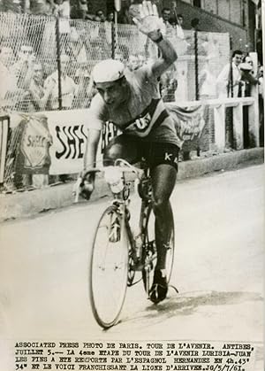 Cyclisme, Hernandez (Espagne) remporte la 4èmè étape