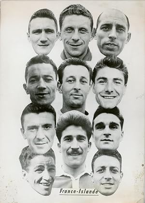 Football, l'équipe de France, 1957