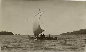 Malaisie, fishing sailboat