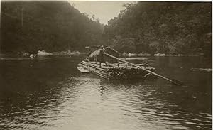 Malaisie, bamboo raft