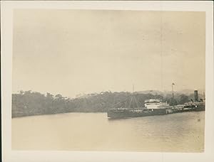 Panama, Lac Gatún, Vue prise du Paquebot RMS Orduna