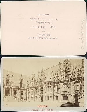 Le Comte, Rouen, palais de justice