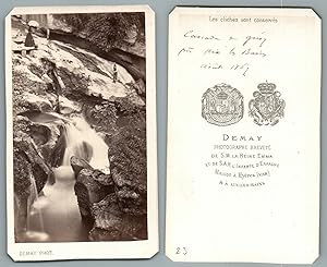 Aix les Bains, cascade de Grésy, par Demay