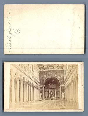 Italie, Rome, Intérieur de la Basilique St Pierre et Paul