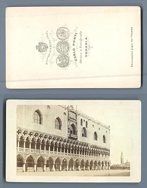 Carlo Ponti, Italie, Venise, Palais des Doges ou palais Ducal