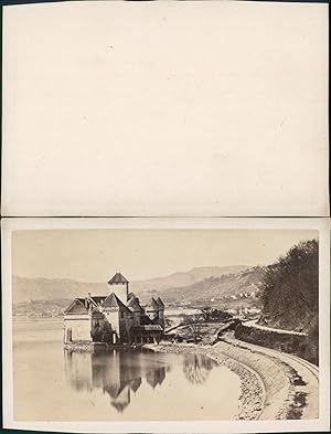 Suisse, Schweiz, Château de Chillon au bord du lac Léman