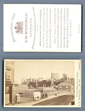 G. W. Wilson & Co., UK, Windsor Castle from the Bridge