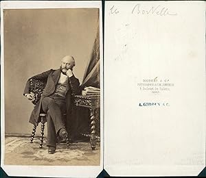 Disdéri, Paris, Symphorien Boittelle, homme politique français, circa 1865