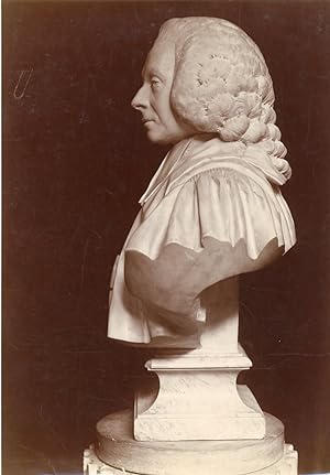 France, Montpellier, Musée Fabre, Statue du Marquis de Miromesnil par Jean-Antoine Houdon (1741?1...