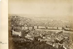 France, Lyon, vue panoramique sur la ville