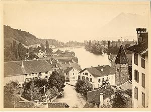F. Charnaux. Suisse, Thoune, Schweiz, Thun, circa 1870