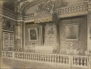 X. Phot. France, château de Versailles, chambre de Louis XIV