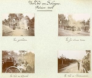 France, Un Thé en Sologne. Février 1902