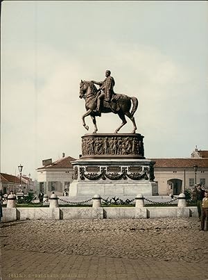 Serbien. Belgrad. Fürst Michaels Denkmal.