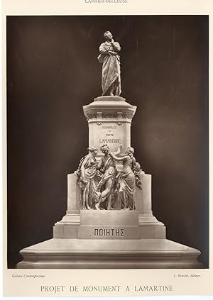 L. Baschet. France, projet de monument à Lamartine
