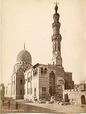 Sebah, Egypte, Le Caire, Mosquée et tombeau Kait-Bey