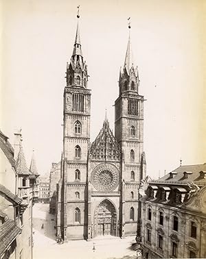 Allemagne, Nuremberg, Nürnberg, Lorenzkirche, Eglise saint-Laurent