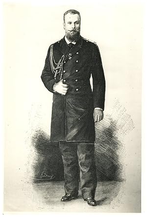 Grand Duc Alexis, grand amiral de la flotte russe, 1891