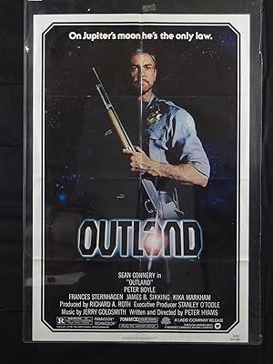 OUTLAND-1981-POSTER-SEAN CONNERY-PETER BOYLE-ACTION-THRILLER-SCI FI VF