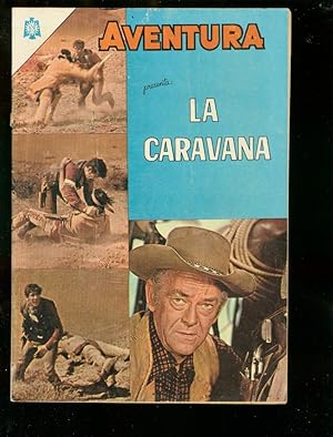 AVENTURA #379 1965-LA CARAVANA-SPANISH-WAGON TRAIN-TV VG