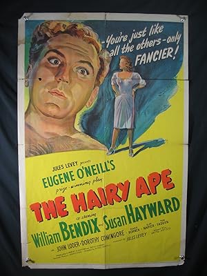 HAIRY APE-SUSAN HAYWARD-ORIG POSTER-1944-DRAMA FR