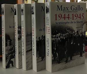 UNE HISTOIRE DE LA DEUXIEME GUERRE MONDIALE - 1940-1945 (5 volumes)