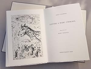 Lettre à Marc Chagall.
