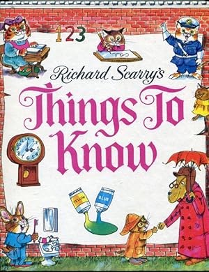 Richard Scarry's Things to Know