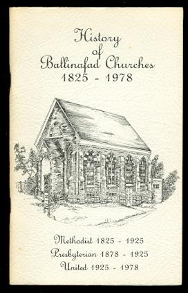 HISTORY OF BALLINAFAD CHURCHES, 1825-1978.