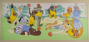 Double spread cover for Walt Disney's Disneyland comic series No. 17 January 1st [1972]. [The Tru...