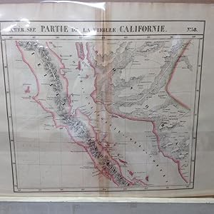 Atlas Universel De Geographie, Physique, Politique Et Mineralogique North America - Map of Baja P...