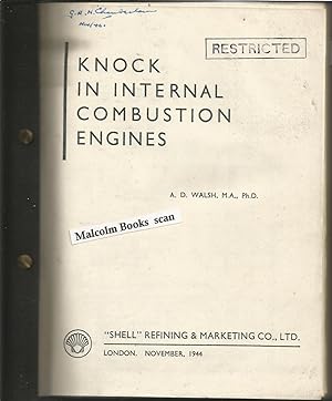 knock in internal combustion engines ( original 1944 "Restricted" copy)