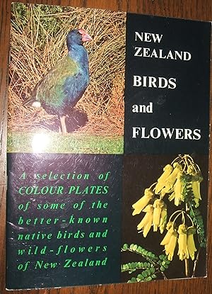 New Zealand Birds and Flowers // The Photos in this listing are of the book that is offered for sale
