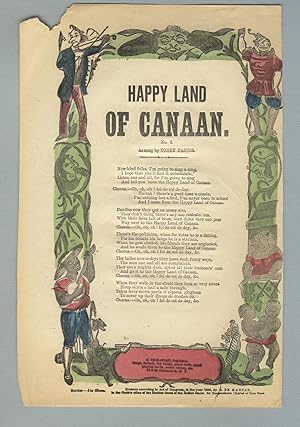 Happy land of Canaan. No. 2. As sung by Tony Pastor