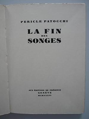 La fin des songes