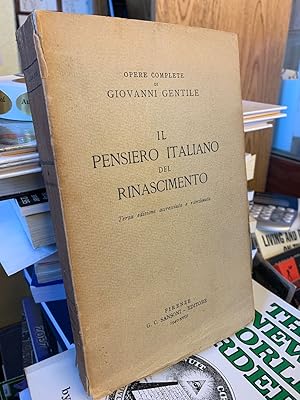 Il Pensiero Italiano del Rinascimento