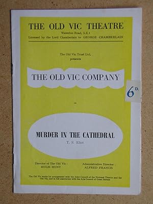 Murder in the Cathedral By T. S. Eliot. Theatre Programme.