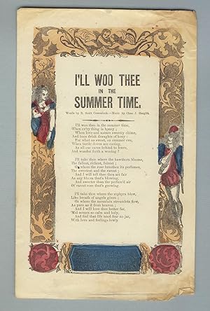 I'll woo thee in the summer time. Words by R. Scott Cowenlock. - Music by Chas. J. Hargitt