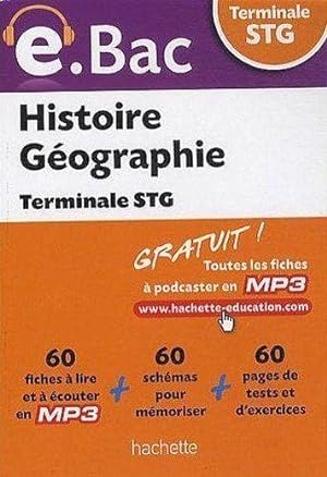E.Bac ; Histoire-Géographie ; Terminale Stg