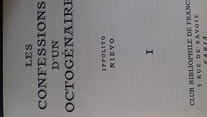 Les confessions d'un octogénaire 2 volumes