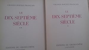 Grands poetes francais/ le dix-septieme siecle
