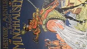 Histoire et aventures du baron de Munchhausen. Illustrations de A. Robida. Préface de Louis Tarsot.