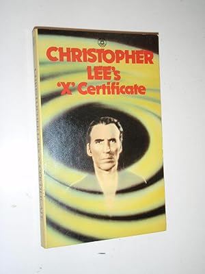 Christopher Lee's "X" Certificate