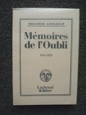 MEMOIRES DE L'OUBLI 1914-1923