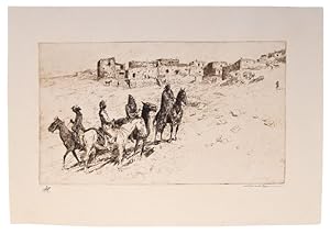 [Navajo Visitors at Oraibi]