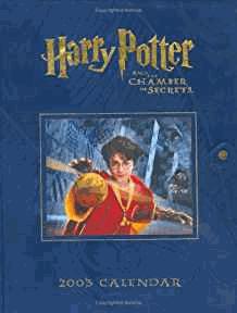 Harry Potter and the Chamber of Secrets Desk Calendar 2003