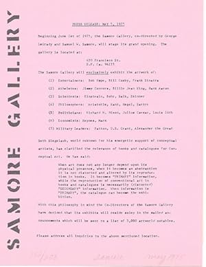 Samuel W. Samore An Abridged Curriculum Vitae