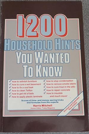 1200 Household Hints You Wanted To Know